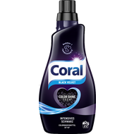 Coral Black Velvet перилен препарат за черни и тъмни тъкани 20пранета